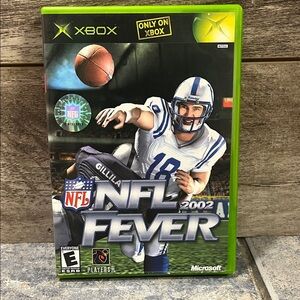 5 for $60 - Microsoft Xbox NFL Fever 2002
